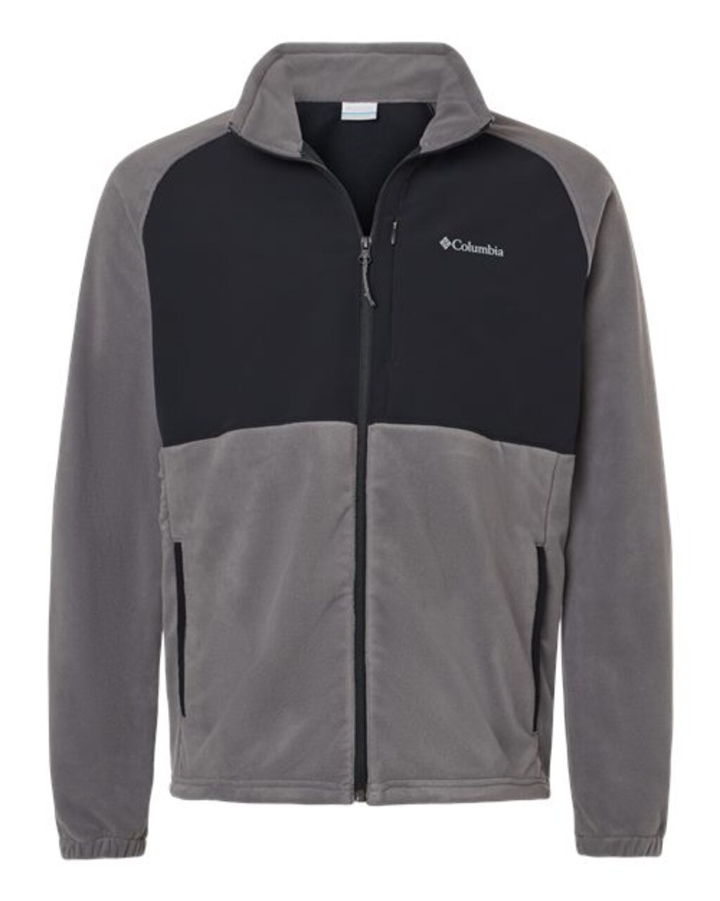 Columbia® Men Sage Peak Fleece Full Zip Jacket with Anti Pill Fabric and Adjustable Hem
